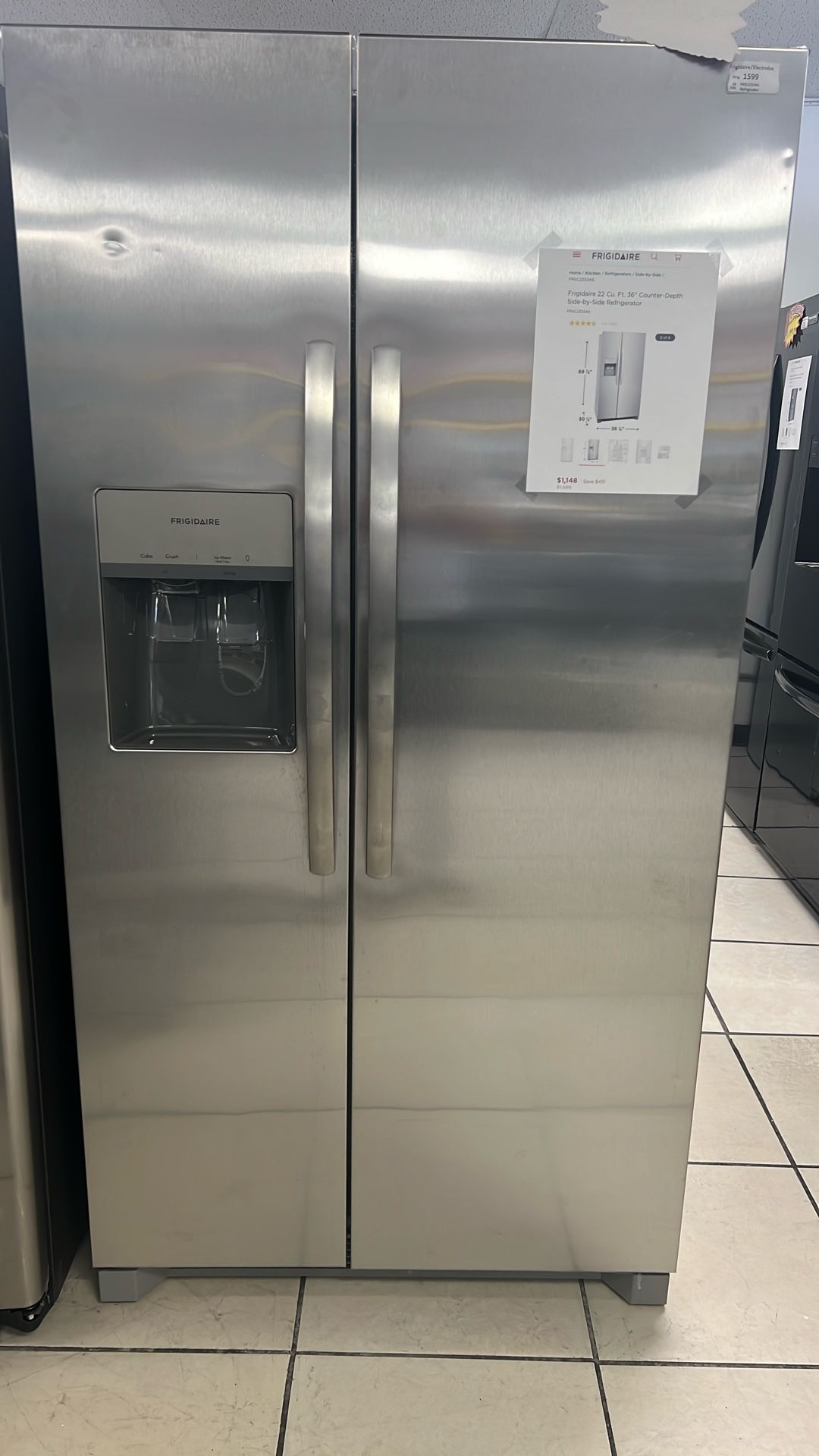 Frigidaire refrigerator 
