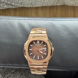 Rose Gold Watch Patek