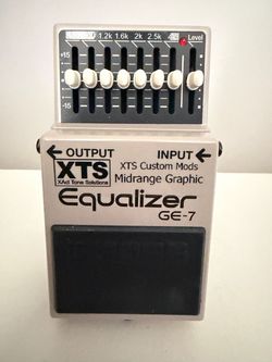 BOSS GE-7 XTS mod EQ