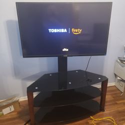 TV and stand 