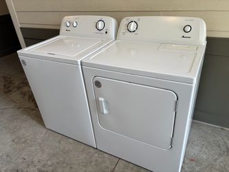 AMANA WASHER AND DRYER SET!!