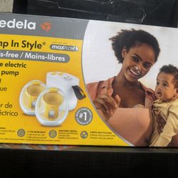 Medela Pump in Style Breast Pump Starter Kit | Classic Pump | Double Electric Breast Pump with Bottles (1st Gen)