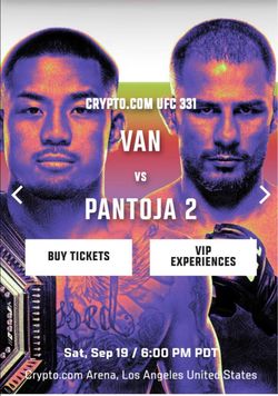 UFC 331 tickets for sale