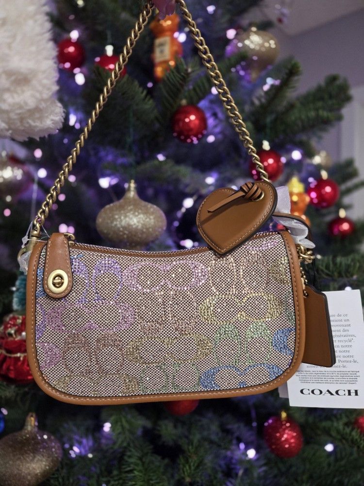 Beautiful Coach Crystal Purse