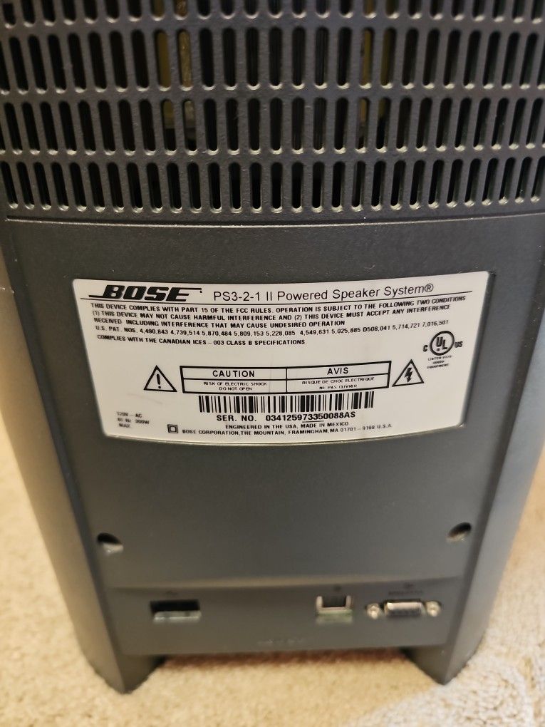 Bose Sub Woofer