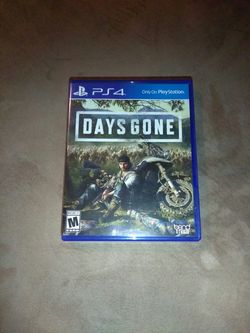 Days Gone PS4 PlayStation 4