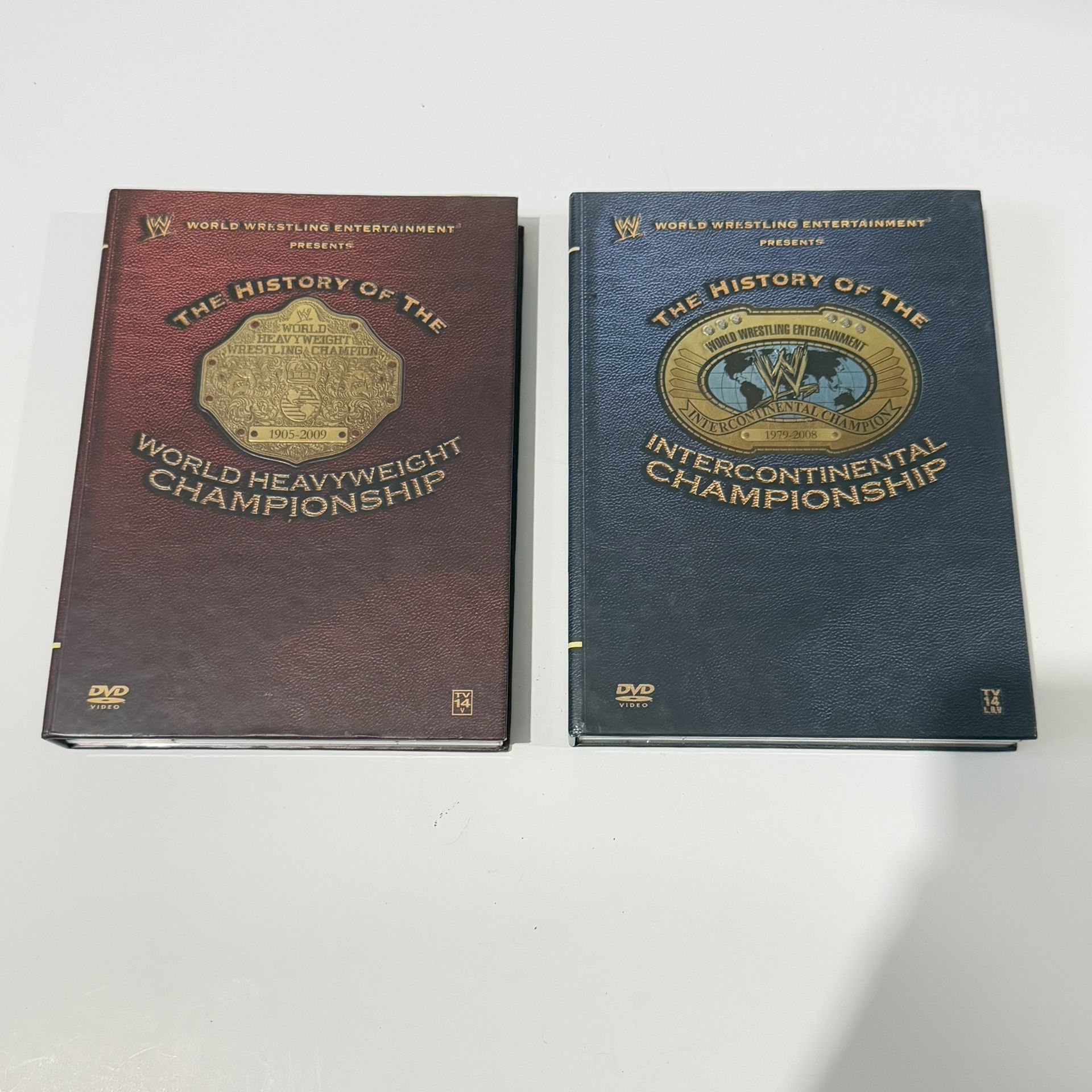 2-WWE History of the Intercontinental/WHC Championship/3-DVD Set Each Read Blw!