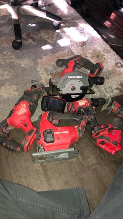 Craftsman Cordless Power Tool Set