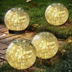 New Solar Garden Lights, Waterproof 2pack