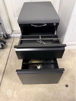 Pedestal 2 Drawer File Cabinet