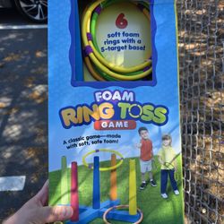 Lakeshore Super-Safe Ring Toss Game For Kids And Toddlers 