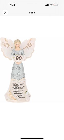 Elements 90th Birthday 6” Angel