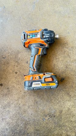 IMPACTDRIIL (RIDGID 18v)