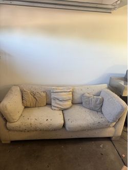 *Moving Sale* Feather Sleeper Couch