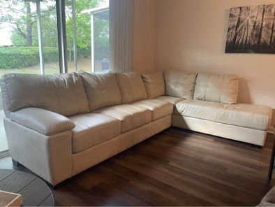 Sectional Couch Leather 