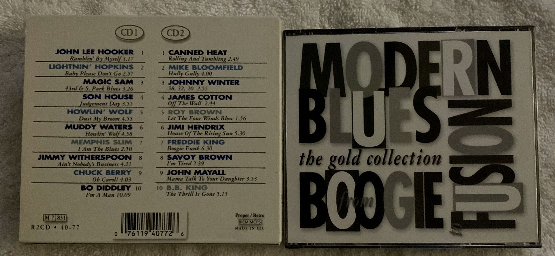 Modern Blues The Gold Collection 2 CD