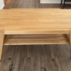 Solid Wood Coffee Table