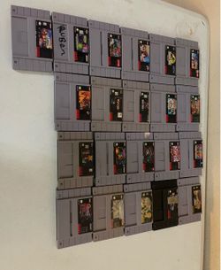 Super Nintendo games