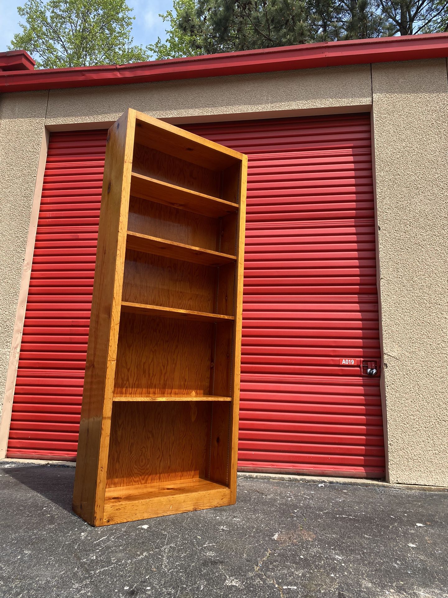 Bookcase Shelve Solid Wood 