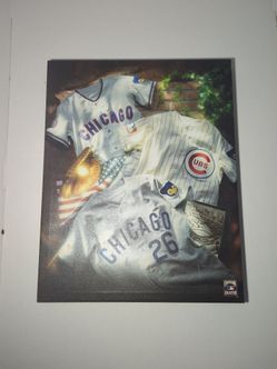 Chicago Cubs Cooperstown Collection Canvas Print