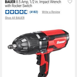 Bauer 1/2 Impact Electric Gun