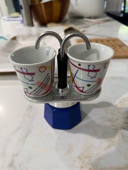 Bialetti Mini Express Moka Pot with Two Cups