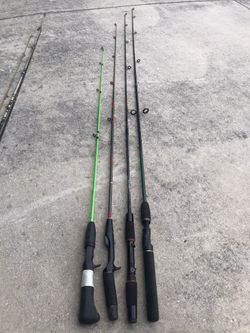 Zebco, 202 With 4 Foot Collapsible Fishing Rod for Sale in San Antonio, TX  - OfferUp