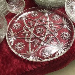 Star Of David Vintage Glassware 