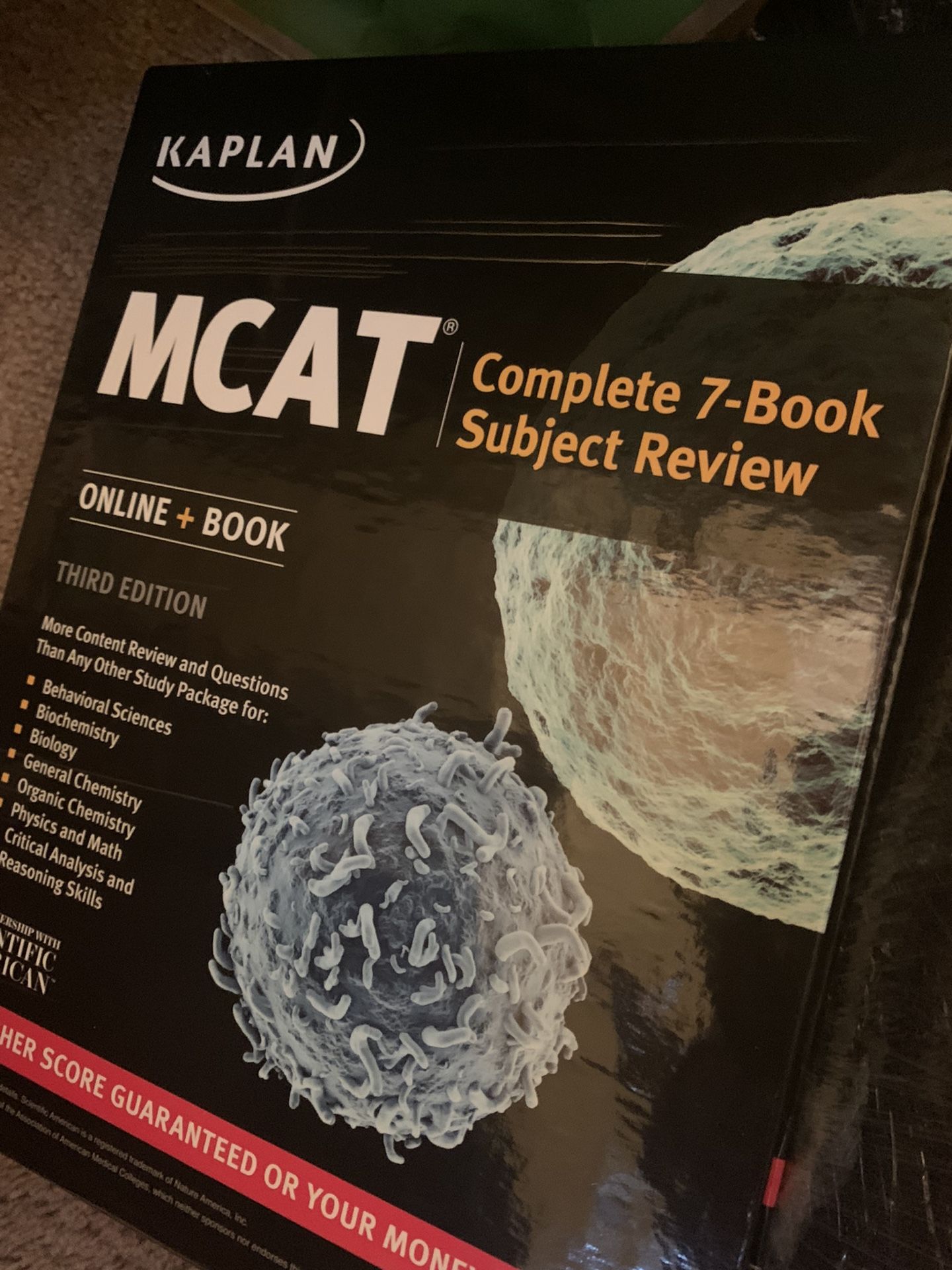 MCAT Prep Books Kaplan