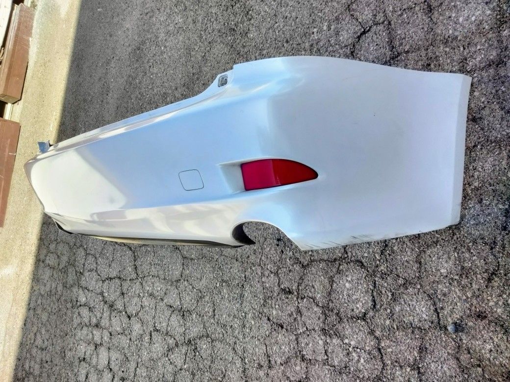2006-2012 Lexus Is250/350 Rear Bumper With Amber Lights OEM.