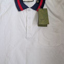 New Gucci White Polo