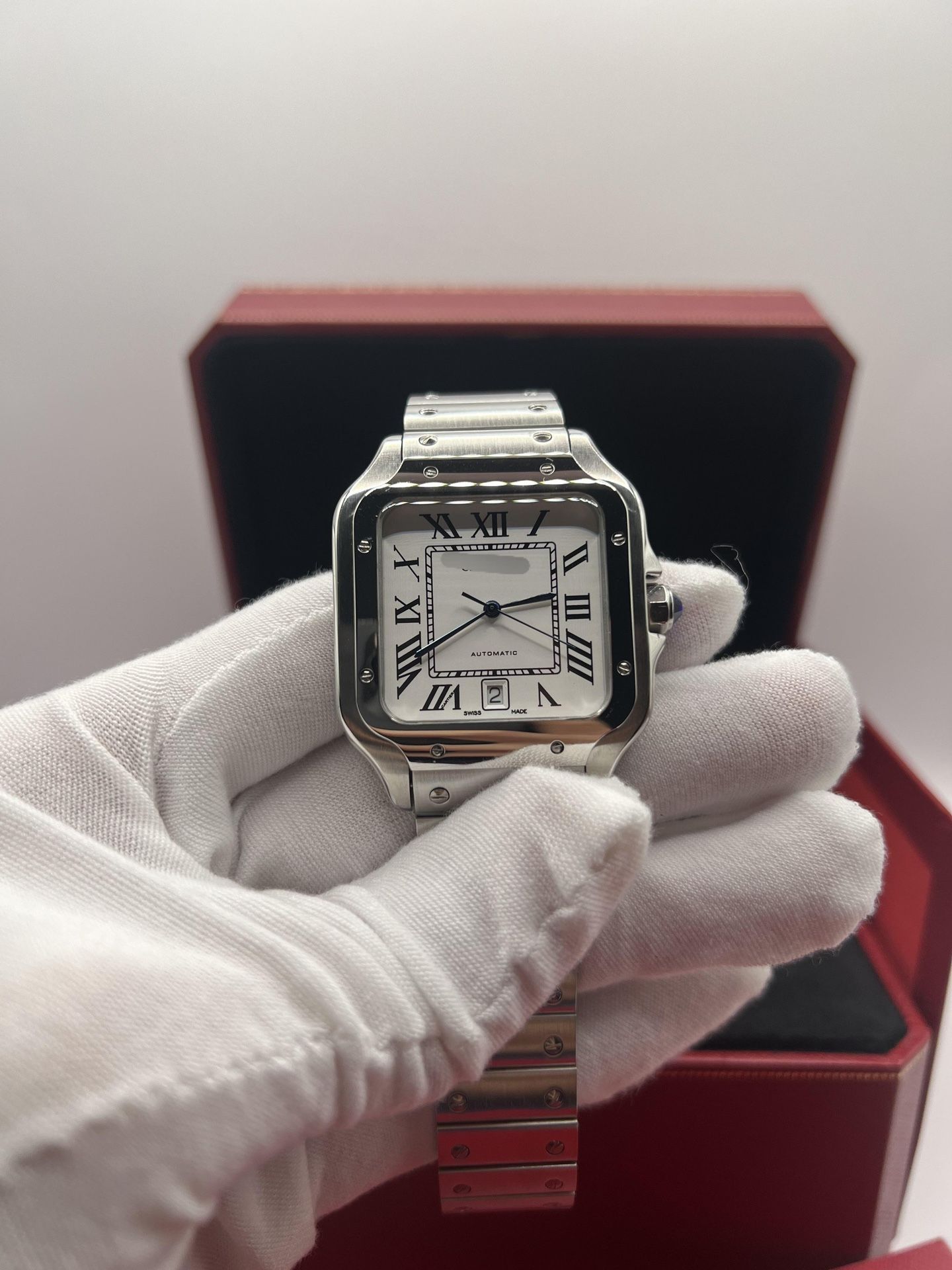 Luxury Men Automatic Stainless Steel Watch