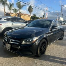 2016 Mercedes Benz C300 113k Miles Black Executive Interior Exterior