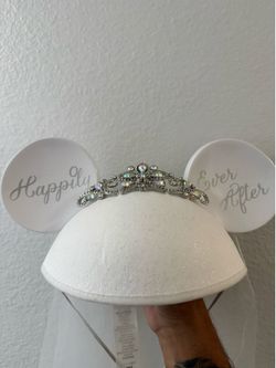 Disney bridal hat