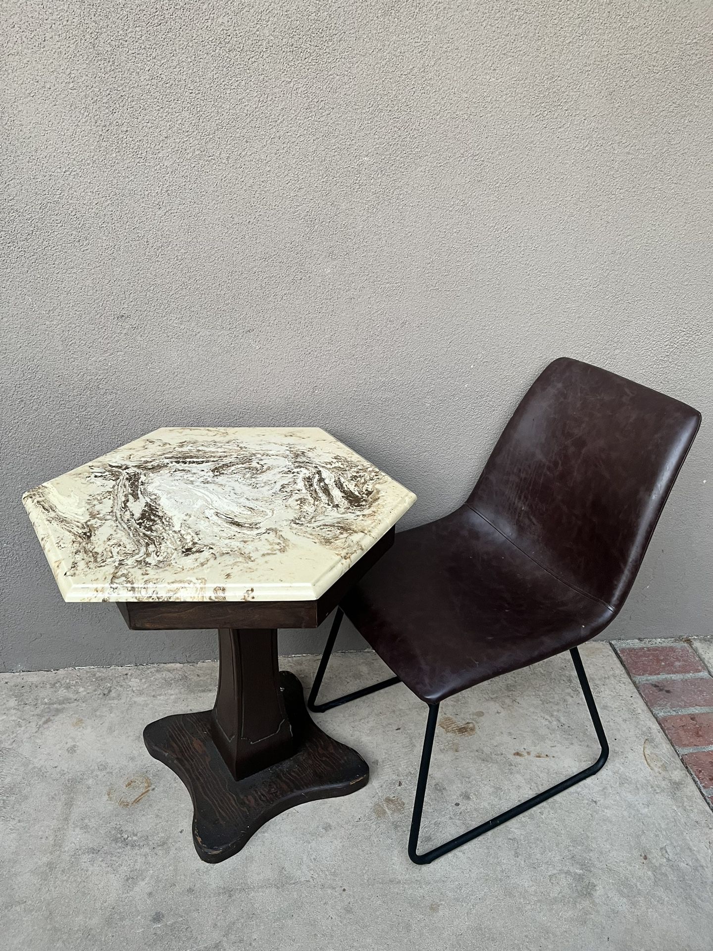 Brown Small Table 