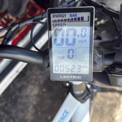 Foldable E-bike Lectric Long range Perfect Condition 