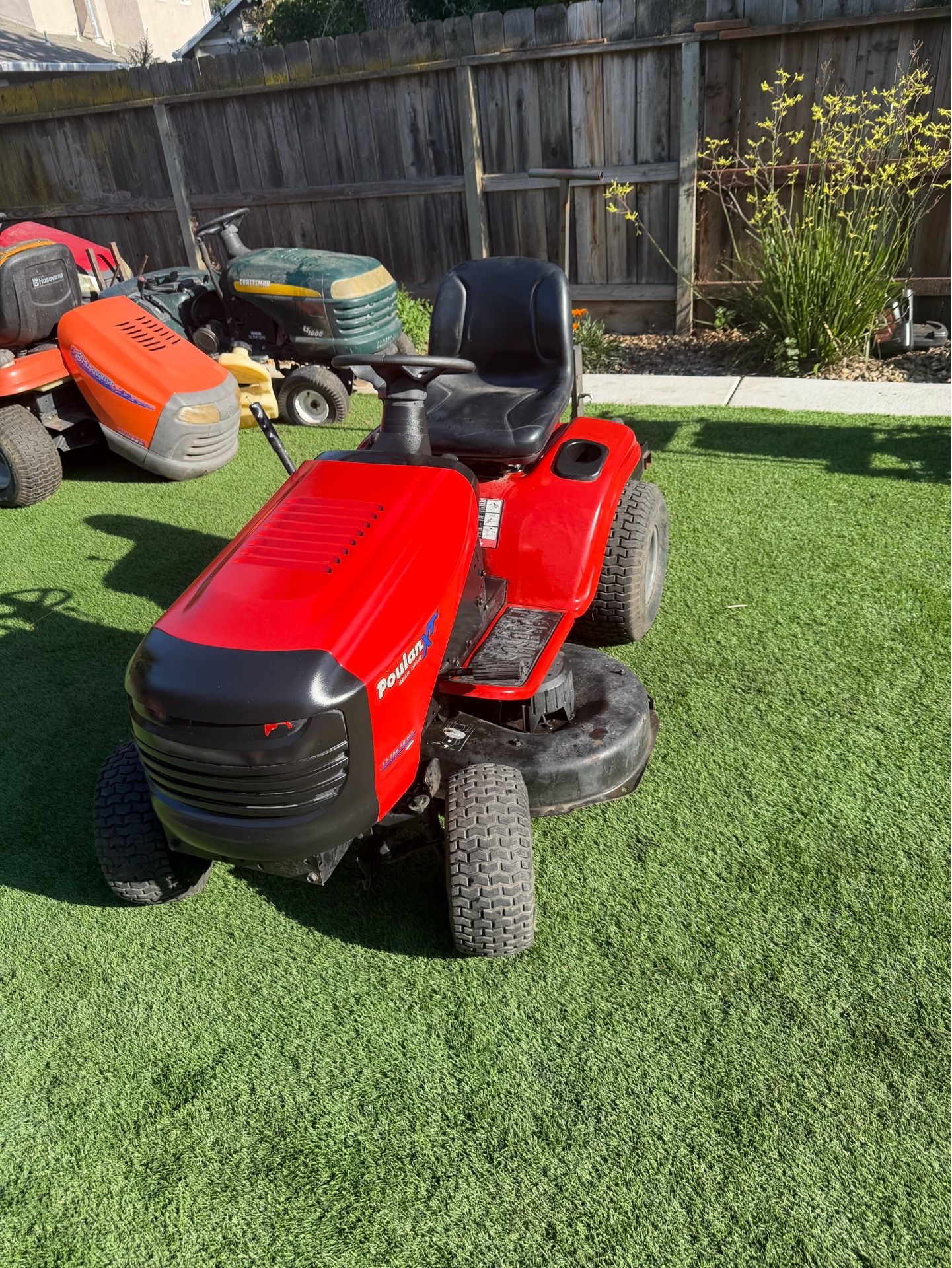 Riding mower 42”