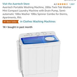 Portable Washer And Dryer