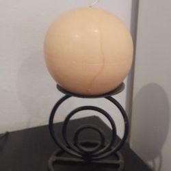Candle & Holder