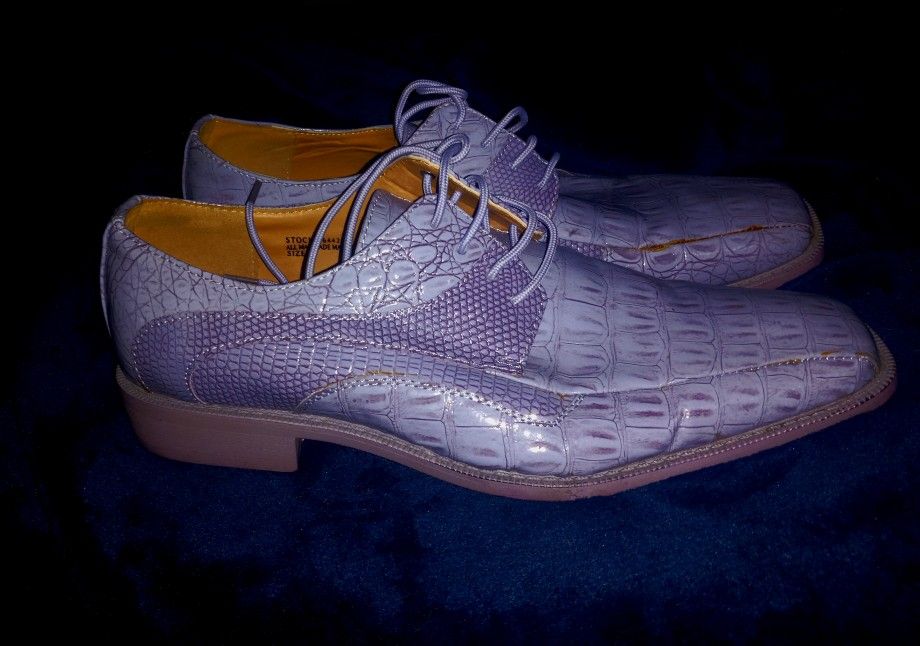 Purple Dress Shoes 