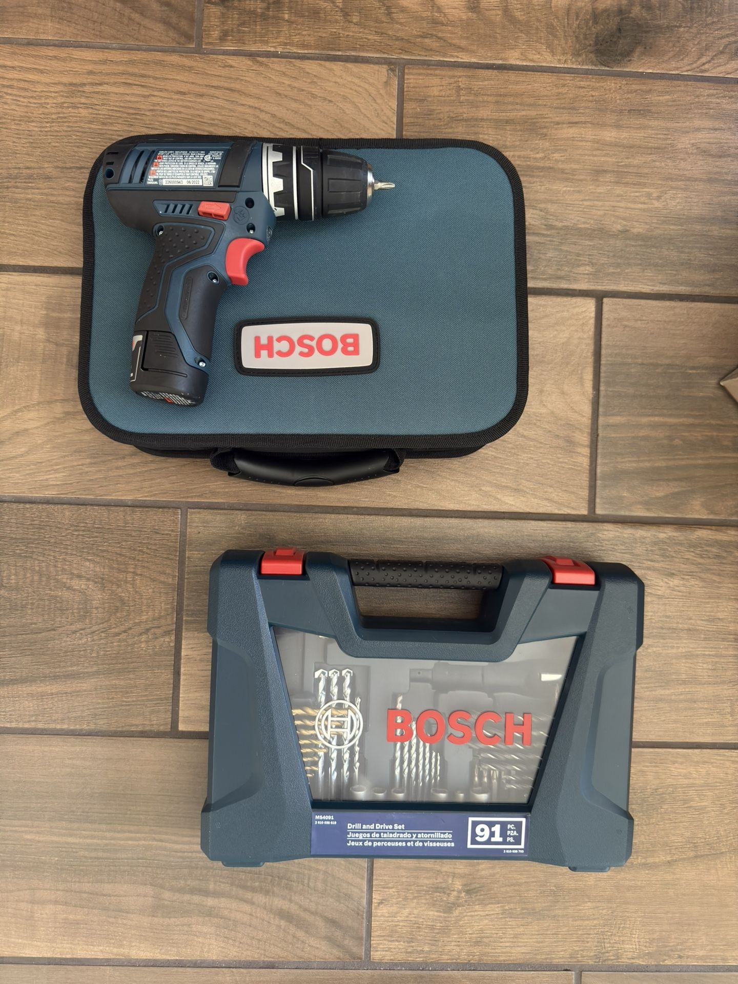 BOSCH Drivers & 91 Piece Set