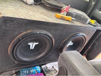 Amp and subwoofer