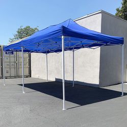 New in box $185 Heavy Duty 10x20 FT Ez Pop Up Canopy Outdoor Party Tent Instant ,Shades w/ Carry Bag
