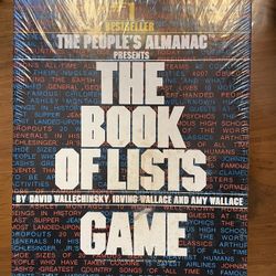 Book Of Lists Game 