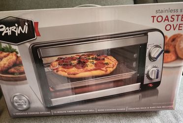 Parini Stainless Steel Toaster Oven