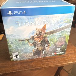 PS4 Bio mutant Collectors Edition 