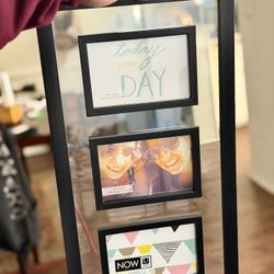 Perfect 👌🏼 !! New Triple Picture + Glass + Wall Mount Picture Frame !