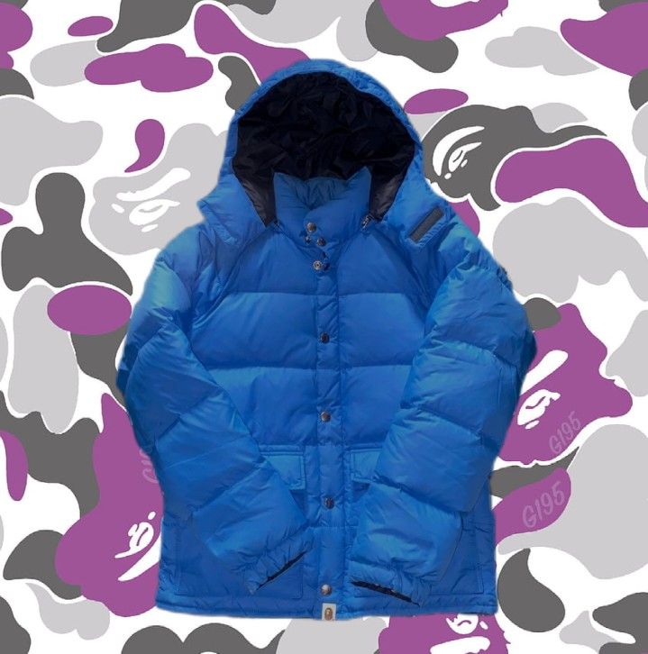 A Bathing Ape Hooded Puffer (S)