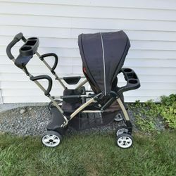 Sit And Stand Double Stroller 