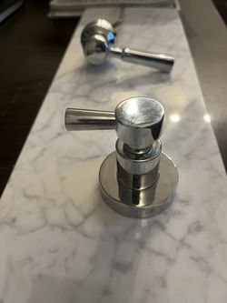 Towel Hooks And Matching Toilet Handle